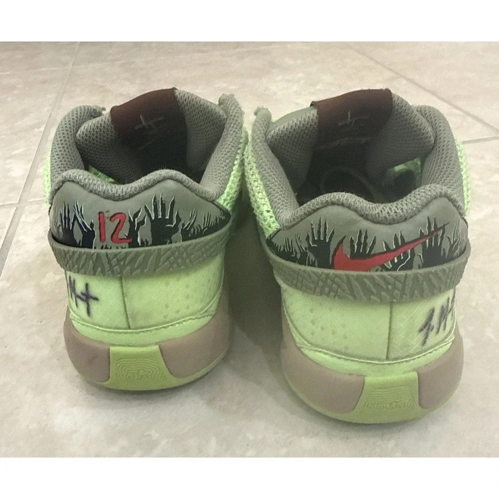 Nike Ja 1 Halloween Zombie NRG GS FV6097-300 Lime Blast Green Size Youth‎ 4.5Y